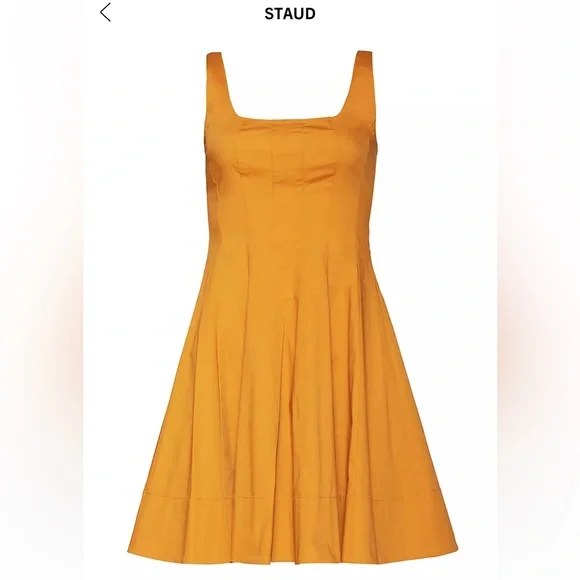 white christmas dresses Staud – Wells Midi Dress Mujer 721-000717 01
